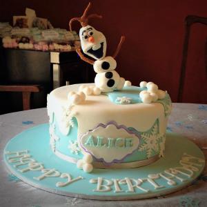frozen birthday cake perth